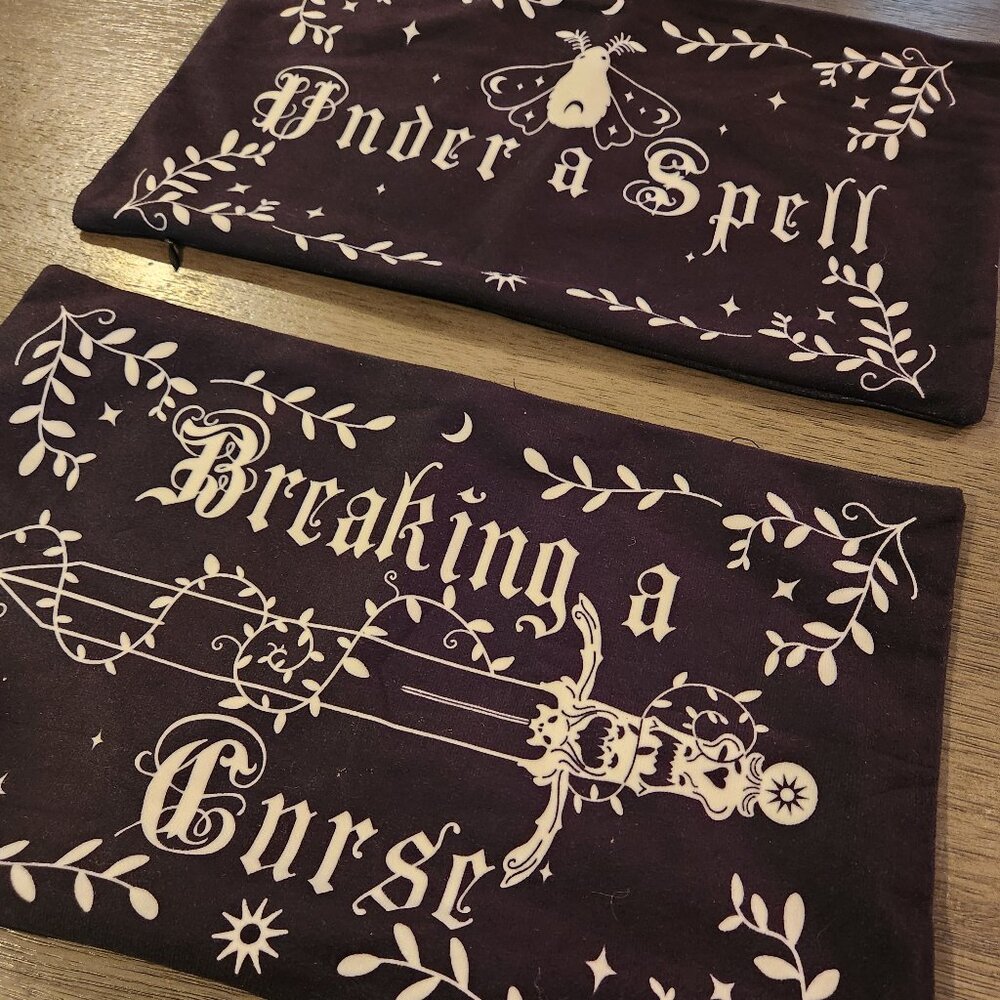 Spooky Box Club Goth Pillow Case Set